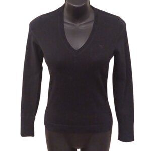 Esprit Lightweight Cotton Blend V-Neck Classic Sweater NEW- Sz. XS